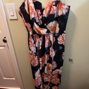 City Chic strapless dress